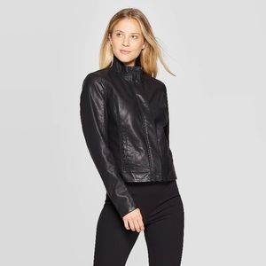 A New Day Black Faux Leather Jacket